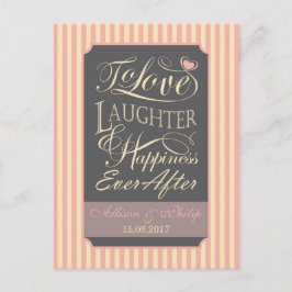 Trouwcitaat ontwerp uitnodiging briefkaart