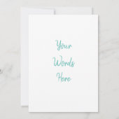 Trouwcupcakes met trouwringen erop aankondiging (Achterkant)