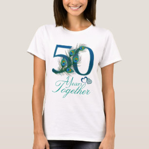 trouwdag / 50 / 50e / nummer 50 t-shirt