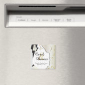 Trouwdag Aandenken voor die speciale dag Magneet (Insitu (Vaatwasser))