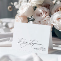 Trouwdag bericht Kaart "Aan mijn stiefmoeder"