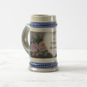 trouwdag bierpul (Voorkant links)