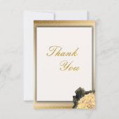 Trouwdag Bliss Elegant RSVP Kaartje (Achterkant)