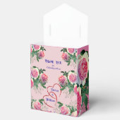 Trouwdag Bloeiende Liefde Bedankdoosjes (Geopend)