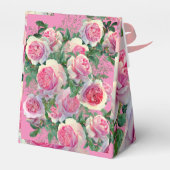 Trouwdag Bloeiende Liefde Bedankdoosjes (Achterkant)