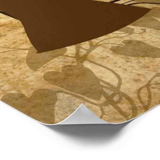 Trouwdag bruid bruidegom Er was eens Poster (Hoek)