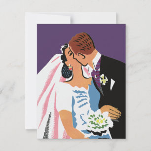 Trouwdag Bruid en Bruidegom, Reserveer de Datum Save The Date