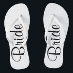 Trouwdag bruid Teenslippers<br><div class="desc">Wees de bruid van top tot teen.</div>