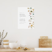 Trouwdag Bruidsshower Welkomstbord Poster (Keuken)
