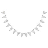 Trouwdag Bunting. Vlaggetjes (Alle)