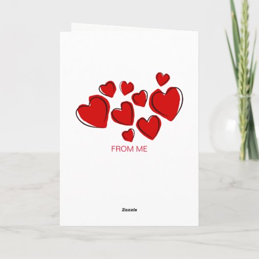 Trouwdag Felicitaties Kleurrijke Ballonkaart Kaart (Achterkant)