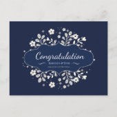 TROUWDAG GEFELICITEERD VOOR HET PAAR BRIEFKAART (Voorkant)