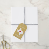 Trouwdag in de thuishaven Save the Date Texas Cadeaulabel (Met Touw)