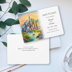 Trouwdag in Hong Kong Save The Date