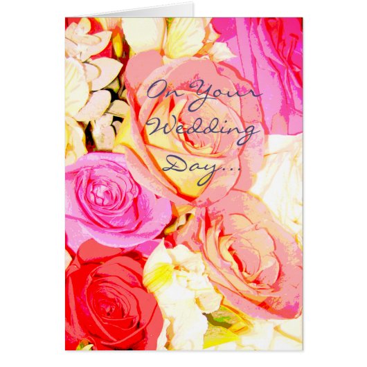 Trouwdag - Kaart (Voorkant)