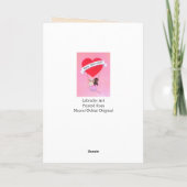 Trouwdag Labradors Kaart (Achterkant)