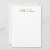 Trouwdag Liefde, Uitnodiging (Achterkant)