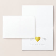 trouwdag met bedankje en monogram