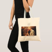 Trouwdag Monogram Tote Bag (Voorkant (product))