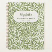 Trouwdag Oudheid, Victoriaans Wilgenbladeren Patro Planner (Voorkant)