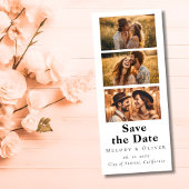 Trouwdag Save the Date Fotohokje QR code Boho