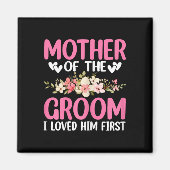 Trouwdag Trouwmoeder van de bruidegom Ik hield van Magneet (Voorkant)