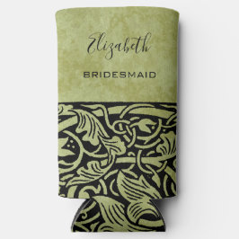 Trouwdag uit het verleden, Victoriaanse bloem bloe Seltzer Blikjeskoeler