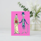 Trouwdag van het dode Briefkaart (Staand voorkant)