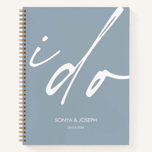 Trouwdagboek | DO Notitieboek (Voorkant)