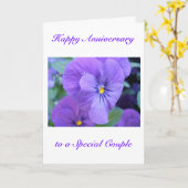 Trouwdagkaart Kaart (Gele Bloem)