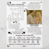 Trouwdagkrant / flyer (Achterkant)