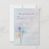 trouwdandelion en muziek RSVP (Voorkant)