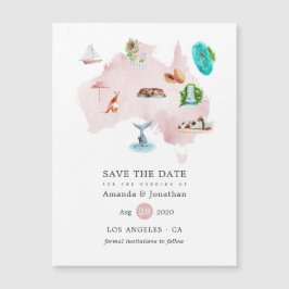 Trouwdatum Australië Save the Date