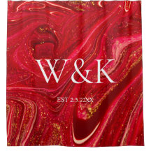 Trouwdatum koppel monogram initiaal