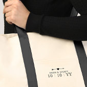 Trouwdatum Minimalist | Tote Bag
