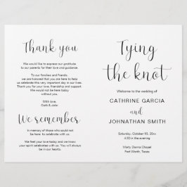 Trouwdatum, Modern Huwelijk Uitvouwbaar Programma