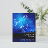 Trouwdatum onder de sterren Nachtelijke hemel Save (Staand voorkant)