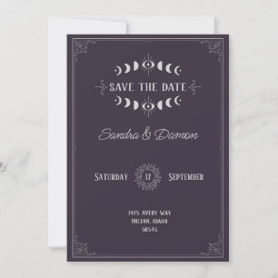 Trouwdatum vastleggen met een zweem melancholie save the date