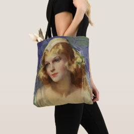 Trouwde bruid met een Bijbel, Religieuze Huwelijk Tote Bag