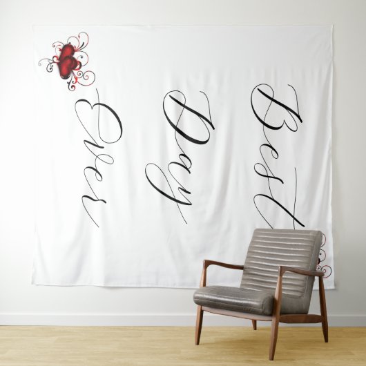 Trouwdecoratie Wandkleed (In Situ (horizontaal))