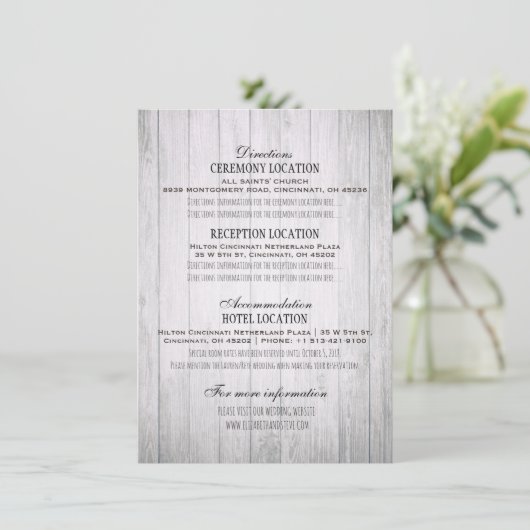 Trouwdetail Kantwerk Zonnebloem Hout & Slingerlich Kaart (Staand voorkant)