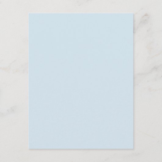 Trouwdetailkaarten met blauwe hortensia bloemen informatiekaartje (Achterkant)