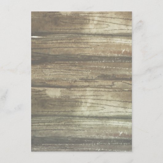 Trouwdetails Informatie in de Bergen Informatiekaartje (Achterkant)