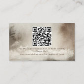 Trouwdetails Kaart etherische Waterverf neutraal (Achterkant)