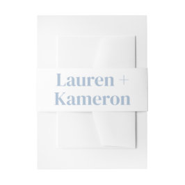 Trouwdetails Moderne Trouw Uitnodiging Buik Uitnodigingen Wikkel