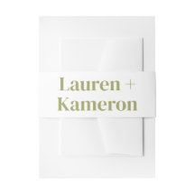 Trouwdetails Moderne Trouw Uitnodiging Buik