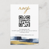 Trouwdetails | RSVP | QR-code bijlage kaart (Achterkant)