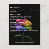 🌈 Trouwdetails Technicolor Love Informatiekaartje (Achterkant)