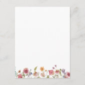 Trouwdetails Wilde Bloementuin Informatiekaartje (Achterkant)