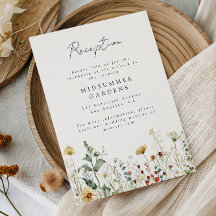 Trouwdetails zomer wilde bloemen bijlage